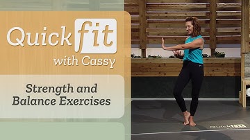 Strength and Balance Exercises | Quick Fit With Cassy