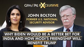 Gravitas: John Bolton: Close ties with Modi will help Trump | World News | WION News
