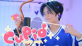 ✿.Cupid (sped up) Twin Version - FIFTY FIFTY / おおしま (cover)