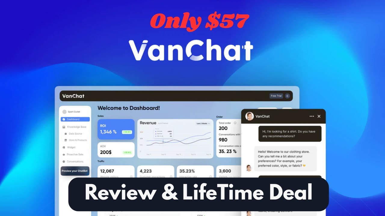VanChat AI Plugin Lifetime Deal – Best AI Chatbot for WP & eCommerce