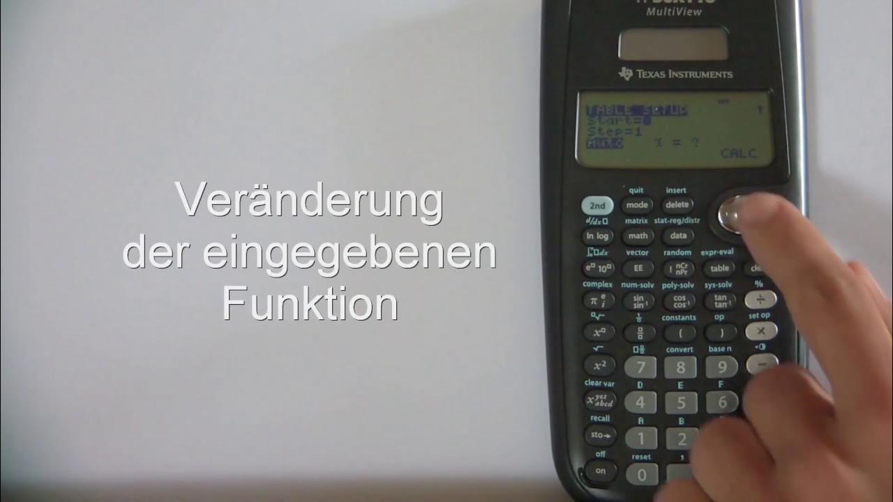 Texas Instruments Ti 30x Pro Multiview Bedienungsanleitung www.youtube.com