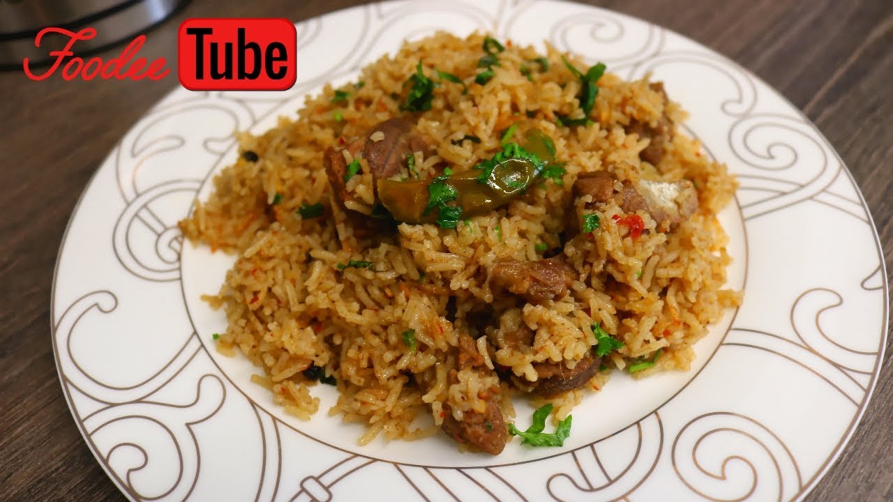 how-to-make-lamb-pulao-rice-pulao-rice-youtube