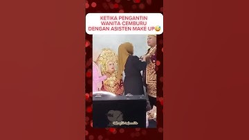 Pengantin wanita cemburu sama asisten MUA #shorts #viralshorts #viralvideo #pengantin
