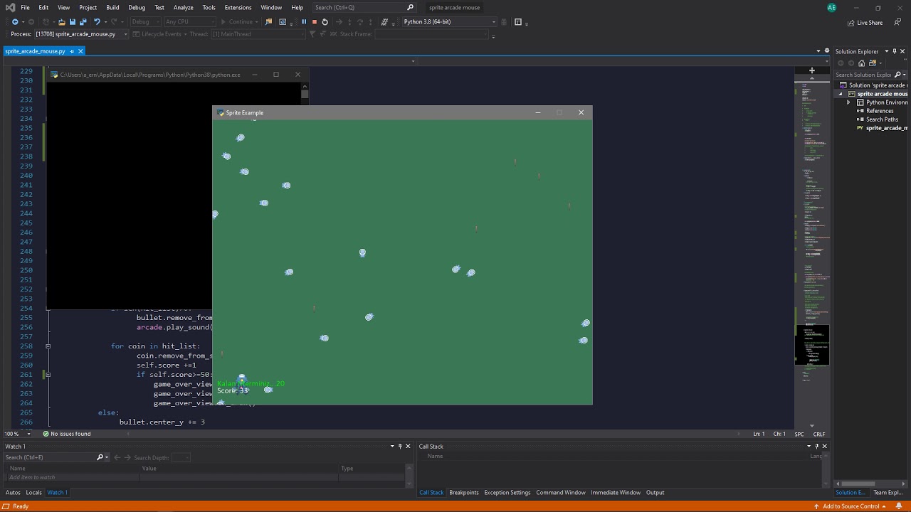 War game with Python Arcade library - YouTube
