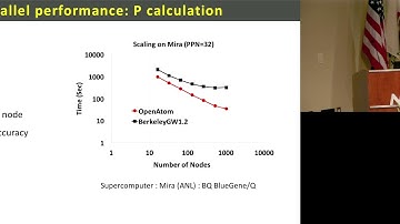 [Charm++ Workshop 2018] OpenAtom: First Principles GW Method..., Dr. Minjung Kim