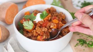 No-bean turkey and sweet potato chili, my favorite chili recipe!! also
great with butternut squash! whole30, paleo gluten-free. 5 freestyle
points • 235 ...