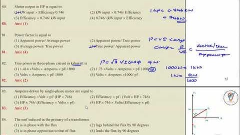 APPSC AEE ELECTRICAL QUESTIONS AND ANSWERS P-02