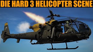 Die Hard 3 (1995) Helicopter Fight Scenes | DCS WORLD Reenactment screenshot 1