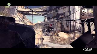Rage PS3 vs 360 gameplay comparison