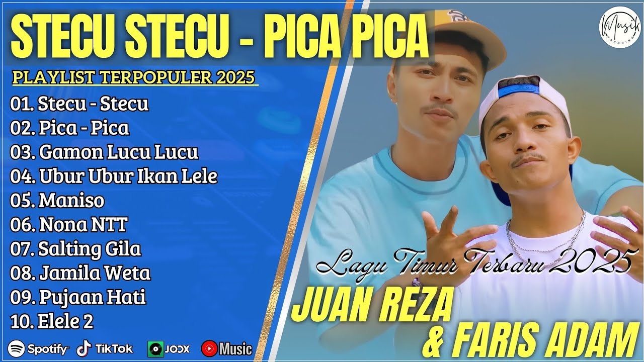 FARIS ADAM & JUAN REZA - STECA STECA - PICA PICA FULL ALBUM TERBAIK 2025 || LAGU POP SLOW 2025