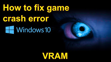 How to fix game crash error because of VRAM Windows 10 [ Call of Duty error and many other games ]