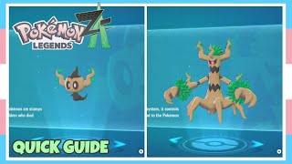 How To Evolve Phantump Into Trevenant Link Trade Code In Pokemon Legends Za Quick Guide