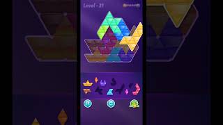 Block! Triangle Puzzle Tangram 'BASIC" Challenger 80/80 Level 1-100 Complete Solution  Walkthrough screenshot 3
