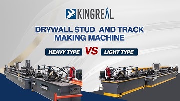 Heavy & Light Type Drywall Stud And Track Roll Forming Machine, Different Speed Up To 120M/Min