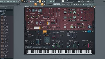 FL Studio Bassline Psytrance Harmor DNC Kick Native