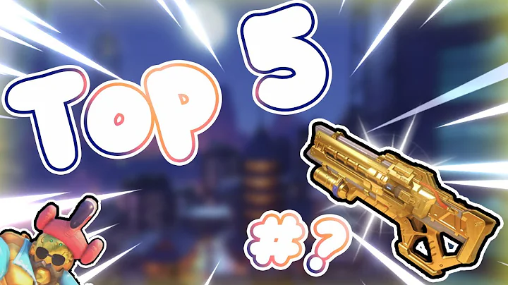 TOP 5 BEST GOLDEN GUNS IN OVERWATCH 2 (kinda)