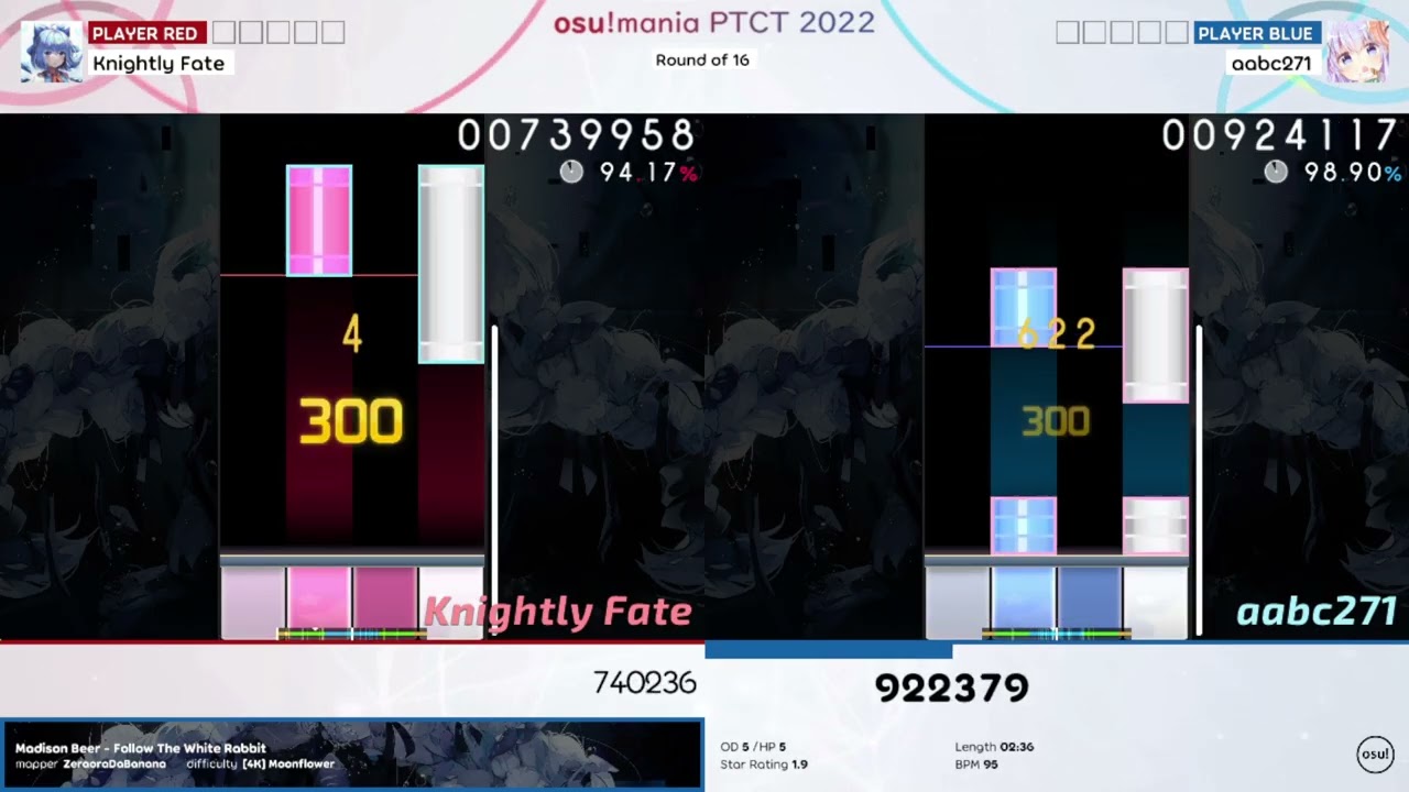 十六強：Knightly Fate vs aabc271【踩白塊華人盃 3】