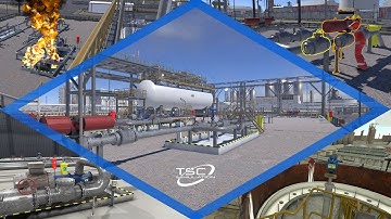 3D Interactive Virtual Plant: Immersive Operator Training Simulators