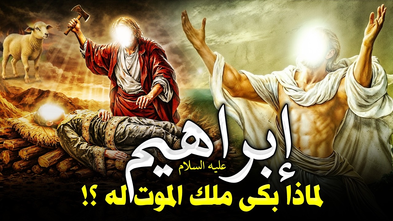 قصص القران l قصة سيدنا ابراهيم الخليل كاملة من البداية الى النهاية ؟! وسر بكاء ملك الموت لاجله معه ؟