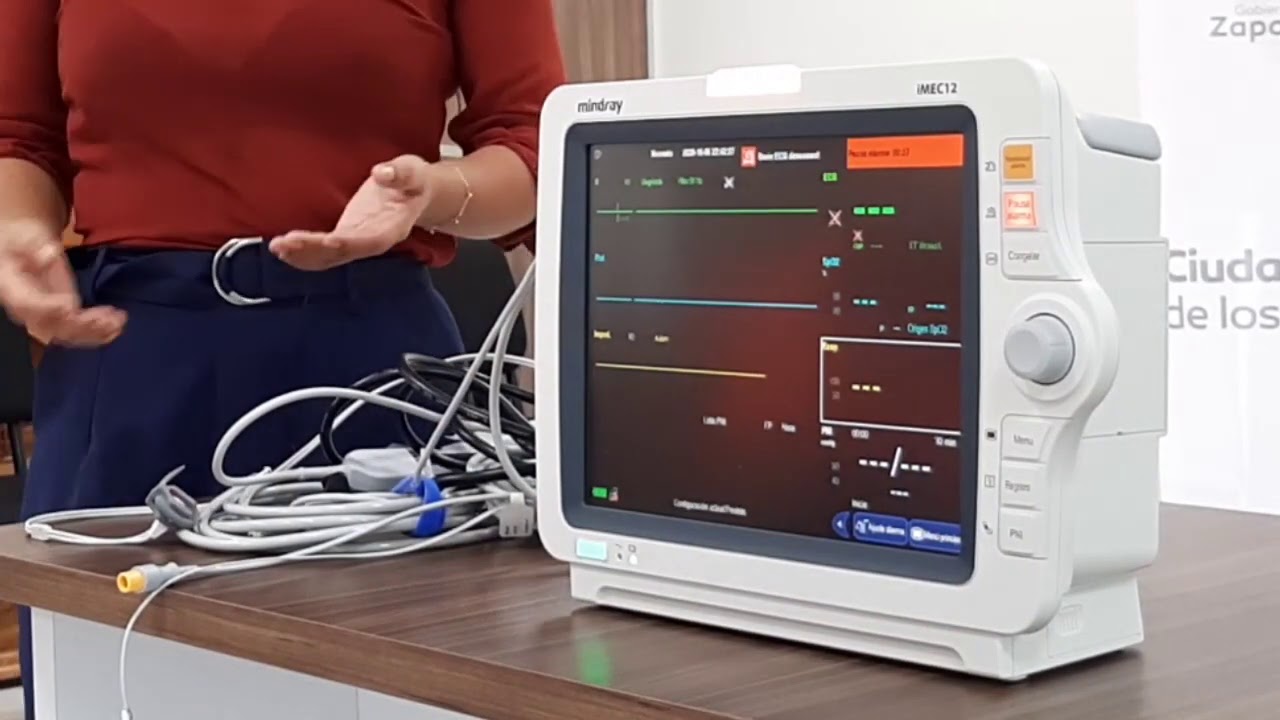 Monitor de pacientes tutorial YouTube