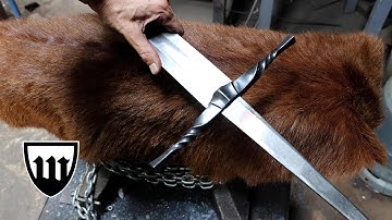 Forging a Witcher 3 sword, part 3, making the guard.