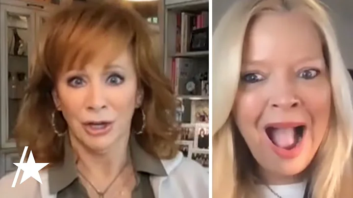 Reba McEntire's Interview Crashed By Melissa Peter...