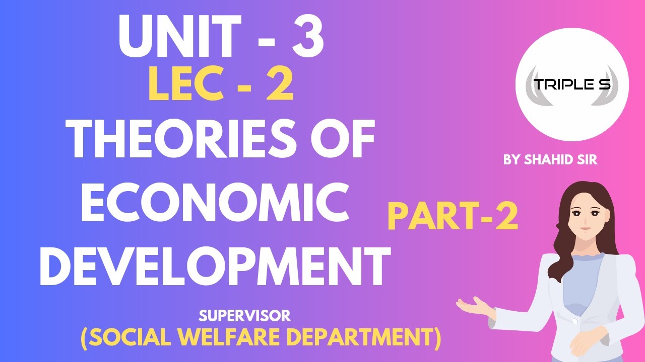 Lec 2 Theories Of Economic Development Unit 3 Part 2 By Shahid Sir lec-2-theories-of-economic-development-unit-3-part-2-by-shahid-sir