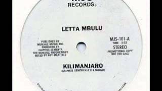 LETTA MBULU - Kilimanjaro (1981 12") chords