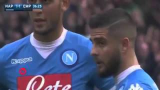 Napoli vs Empoli 5 1 All Goals \& Highlights Match Serie A 31 01 2016