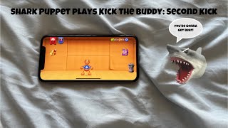 SB Movie: Shark Puppet plays Kick The Buddy: Second Kick!