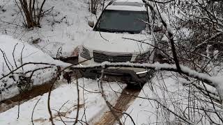 Рейды 4x4Club - От Коломны до Зарайска 01.02.2020, овражек