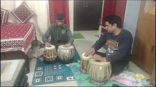 Tablah practice  with sir