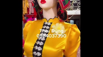 Áo cóm hót trong năm 2023 , áo cóm dân tộc Thái Tây Bắc (nhà may Thuỳ Dung)