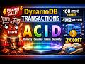 What Are Amazon DynamoDB Transactions