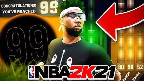 I HIT 99 OVERALL ON NBA2K21 AND IT’S GAMEBREAKING...