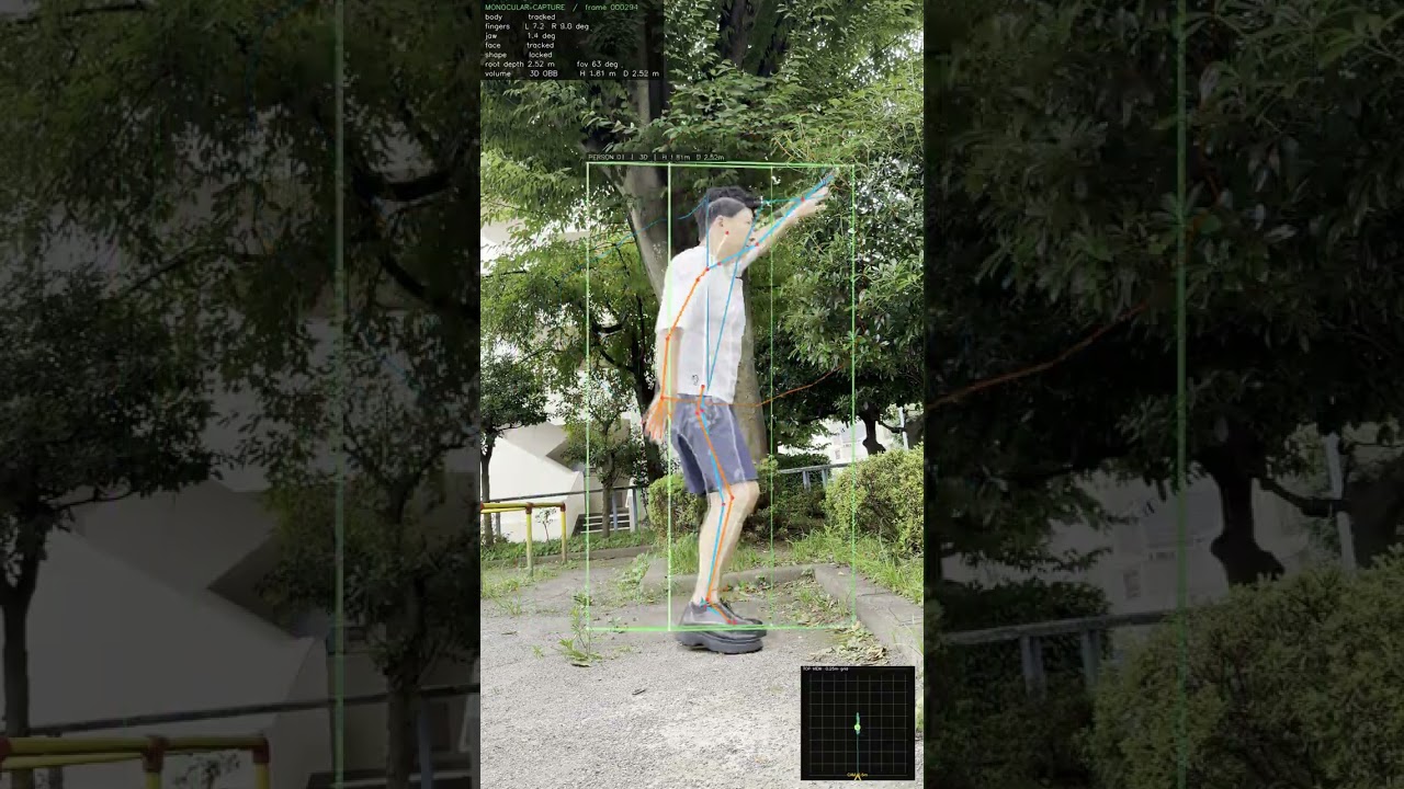 Full-Body Motion Capture from One Phone Video