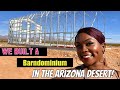 Building our off grid barndominium in the desert on 10 acres by faith