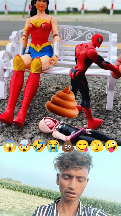 😱😭💩POOP#7yearsold  JOKE 🤣 WITH SPIDER #7yearsold #8u  GWEN#spiderman#marvel#funny #comedy #cartoon