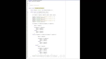 sentencia if-else -- java(ordenar tres numeros leidos)