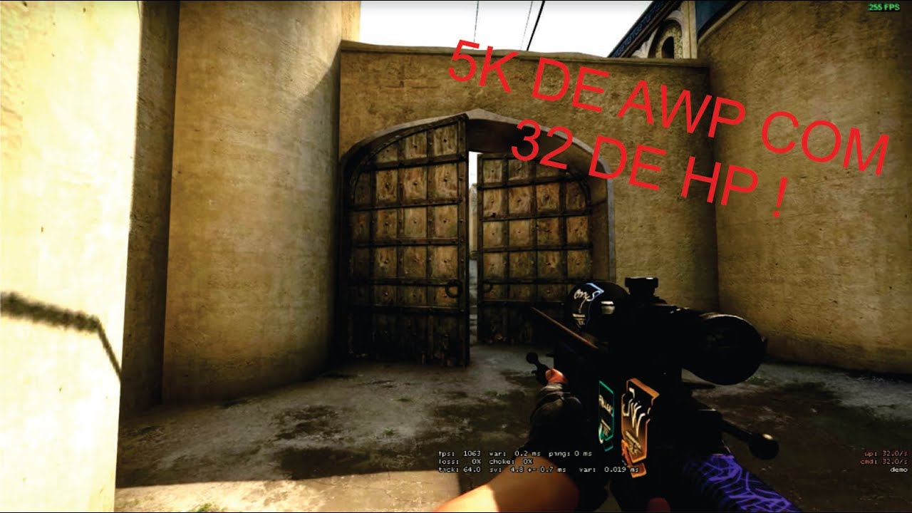 HIGHLIGHT ACE AWP CLUTCH 1X4 32 DE HP CSGO