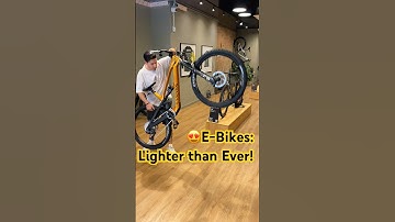 😱So lightweight, you forget it’s an E-BIKE!😍 #allmountainstyle #ebike