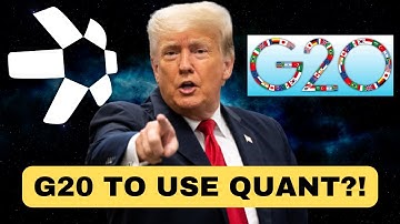 Quant Network (QNT) G20 Set To Use Quant!?! #QNT (MASSIVE UPDATE!!)