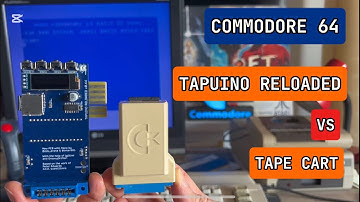 TAPUINO or TAPECART for C64 ? #commodore #c64 #commodorevic20 #8bit #retro #commodore64