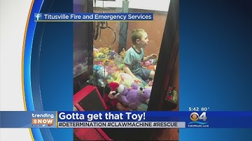 Give Me A Toy: Florida Boy Gets Trapped In Vending Machine