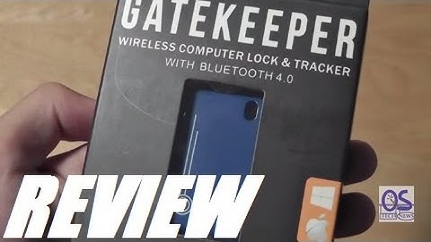 REVIEW: Gatekeeper Wireless Computer Lock & Smartphone Tracker