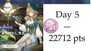 [Genshin Impact] Second Blooming - Day 5 (Street Spirit) [Hard - 22712 pts, Platinium medal]