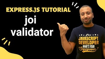 express js bangla tutorial 24 : server-side data validation using joi