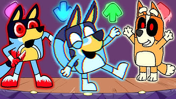 FNF Character Test | Gameplay VS My Playground | Bluey