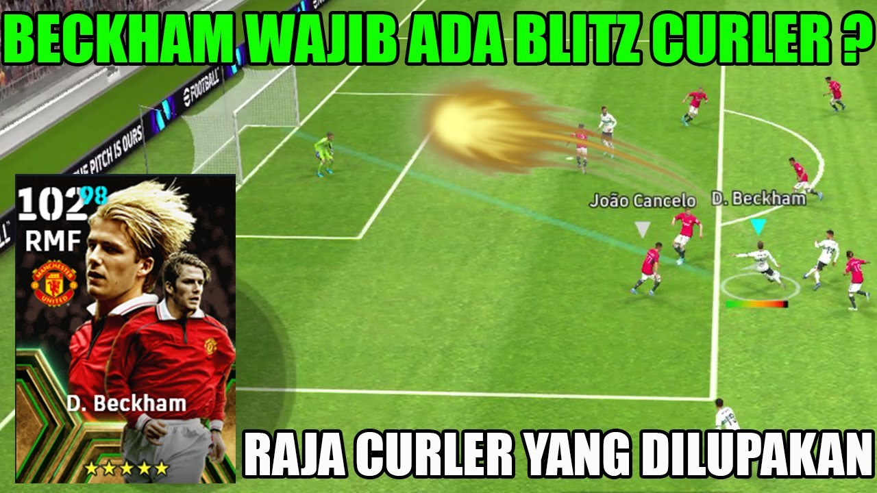 BECKHAM KING OF CURLER ZAMAN PES 2021 SEKARANG DAH DILUPAKAN ? BECKHAM PATUT ADA BLITZ CURLER ?