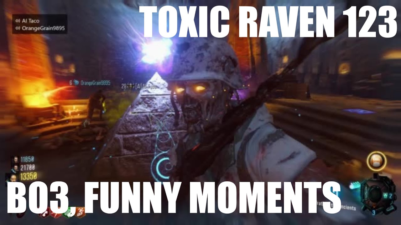 TOXIC RAVEN 123: Black Ops 3, 4 Years Later (funny moments compilation)